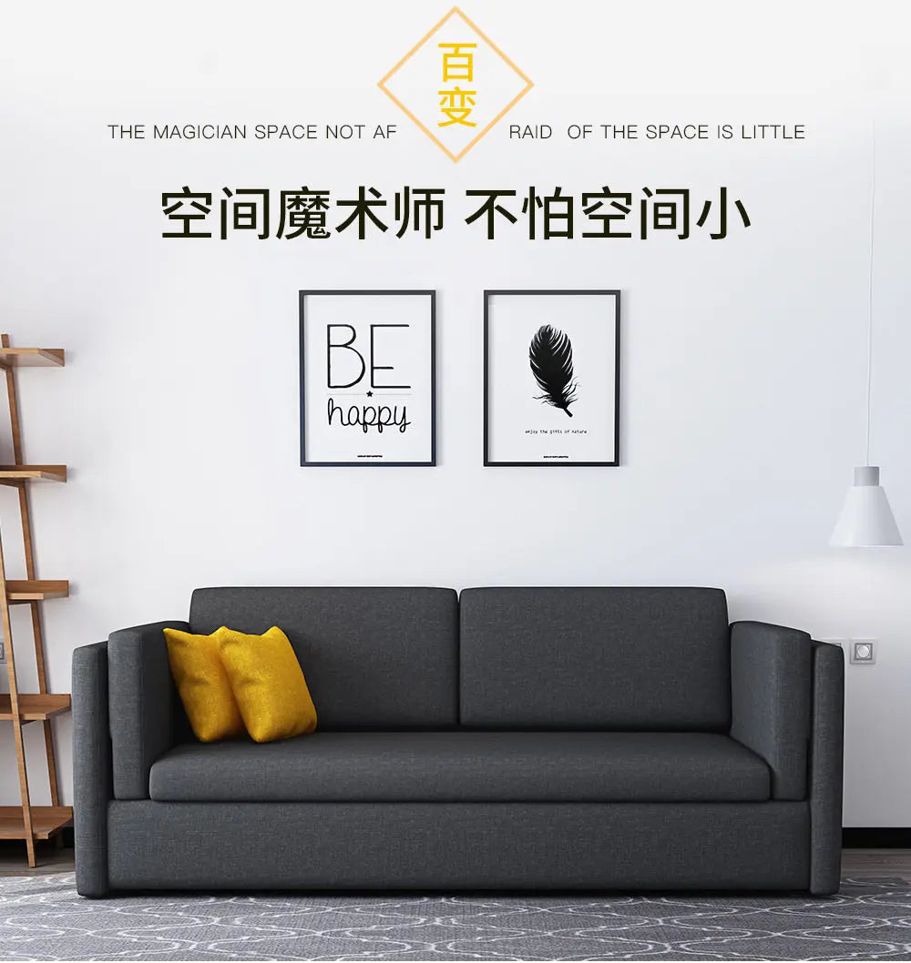 Apartment Multifunctional Sleeper Sofa – Luxury Comfortable Soft Adults Sofa
