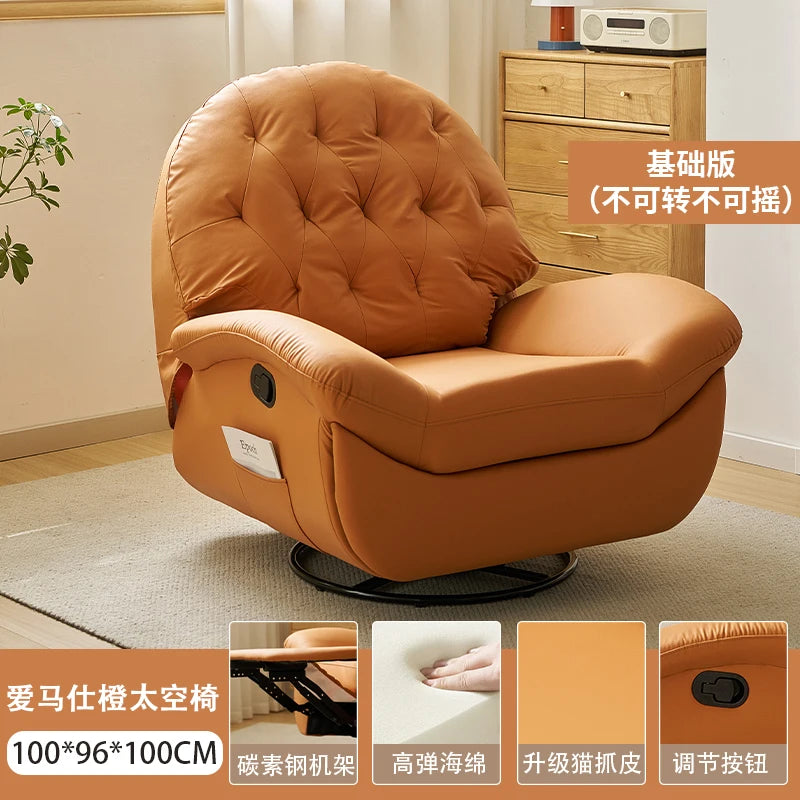 Classic Lazy Sofa with Armrest – Soft Adults Apartment Sofa Cushion for Living Room & Office