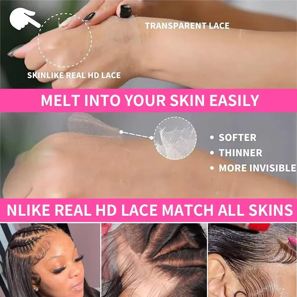 30 36 Inch 13x4 Human Hair Lace Frontal Wig Bone Straight Transparent Hd Lace Wig 13x6 Human Hair For Woman Remy Human Hair Wigs