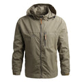 Men's Waterproof Softshell Tactical Jacket – Windbreaker for Hunting, Hiking & Fishing