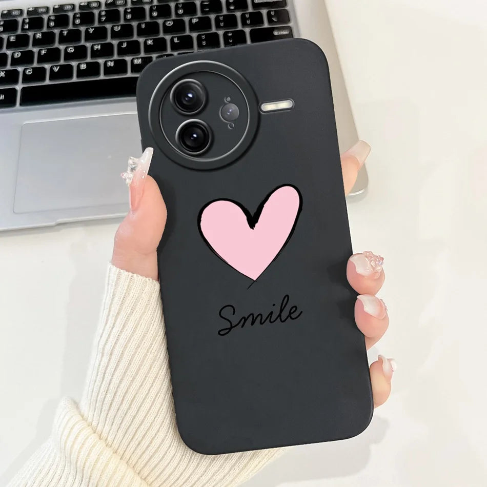 Xiaomi Poco F7 Ultra / F7 Pro Phone Case – Cute Cat & Panda Soft Silicone Shockproof Cover