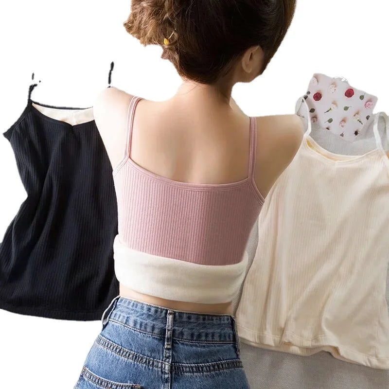 Women's Winter Warm Underwear – Solid Color Thermal Base Layer
