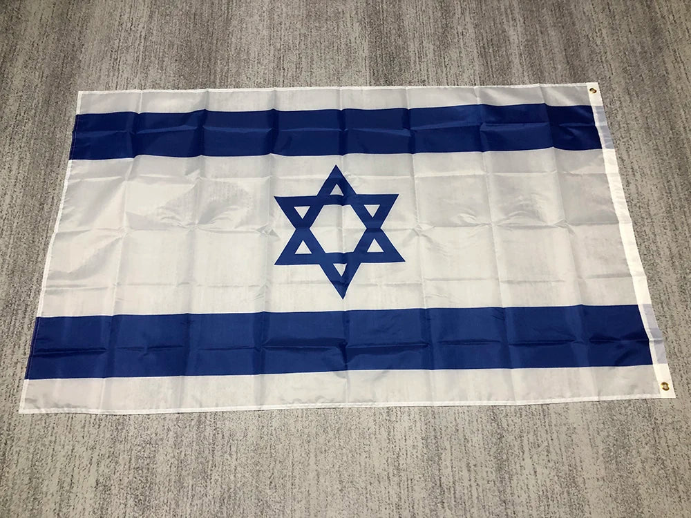 Israel National Flag – 60x90cm & 90x150cm Polyester Banner for Indoor & Outdoor Use