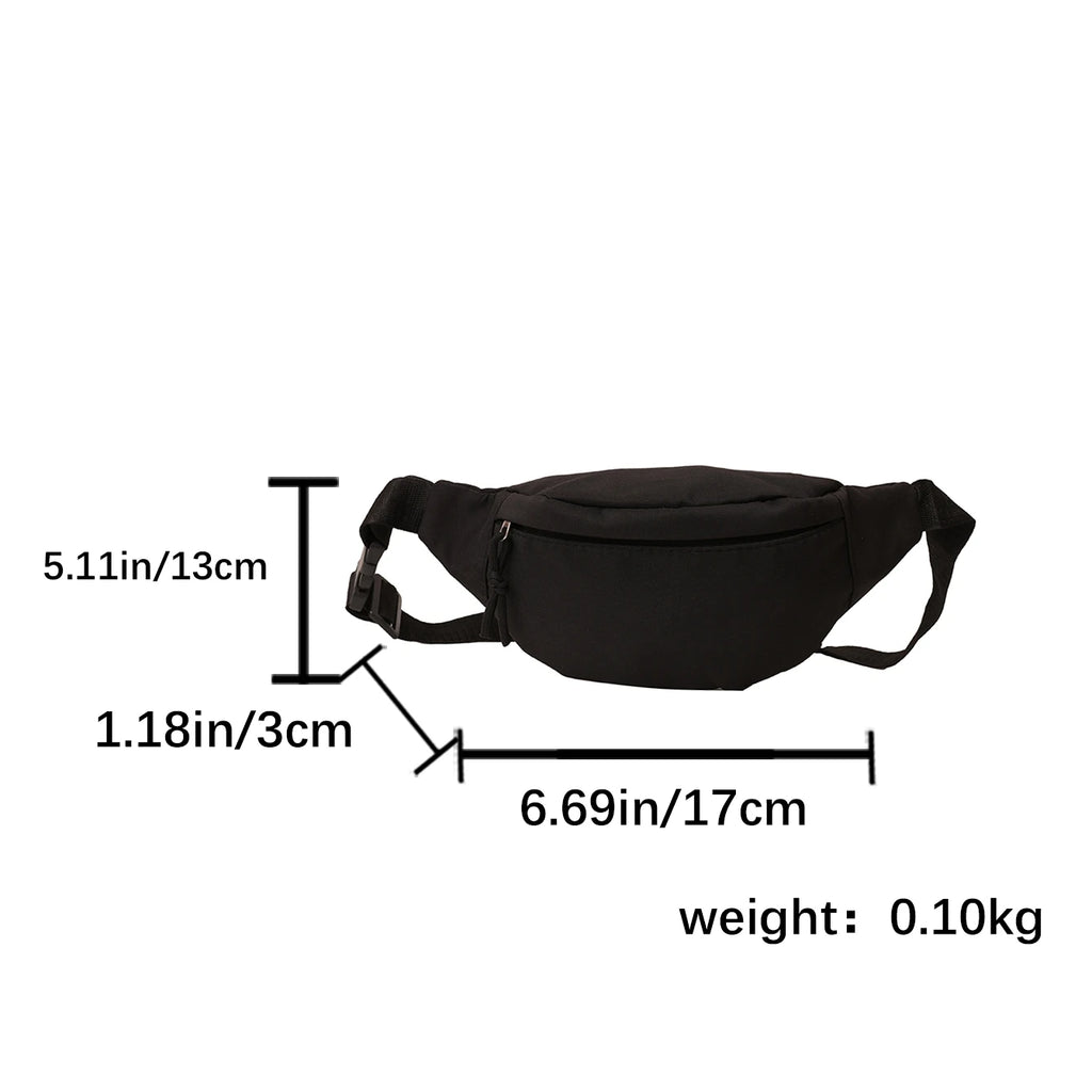 Fanny Pack Crossbody Chest Bag Belt Bag Sling Purse Waist Bags Outdoor Sport Travel Versatile Daily Messenger Shoulder Bags