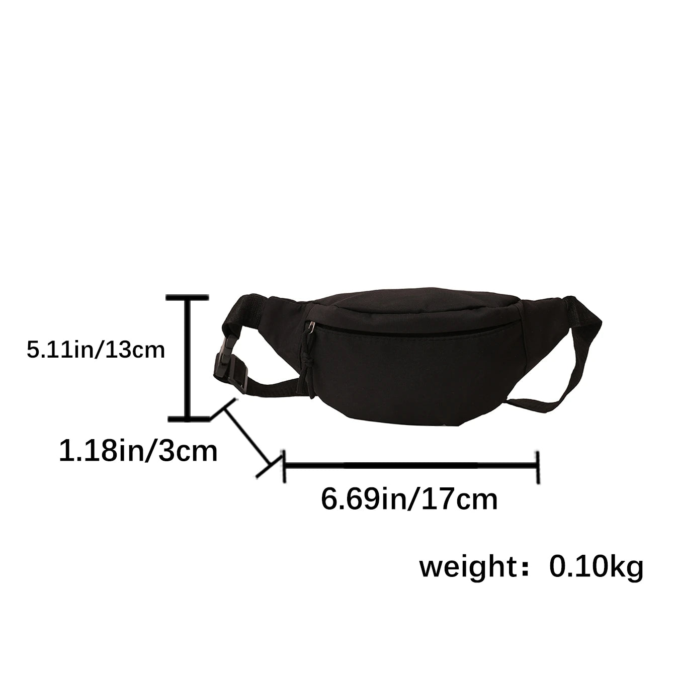 Fanny Pack Crossbody Chest Bag Belt Bag Sling Purse Waist Bags Outdoor Sport Travel Versatile Daily Messenger Shoulder Bags
