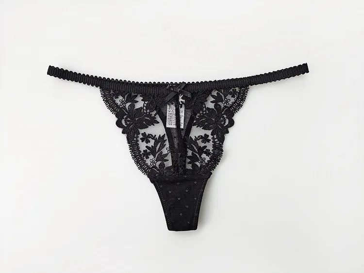 Lace Thong Panties – Women's Seamless Breathable G-String Underwear (S–XL)