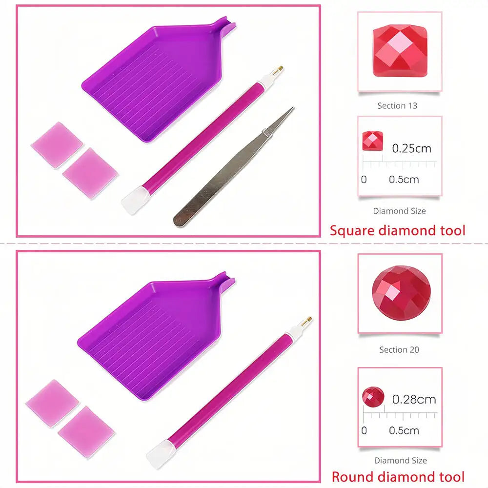 EverShine Diamond Painting Bridge Landscape Kit | 5D DIY Full Drill Diamond Embroidery | Stress-Relief Craft & Home Decor