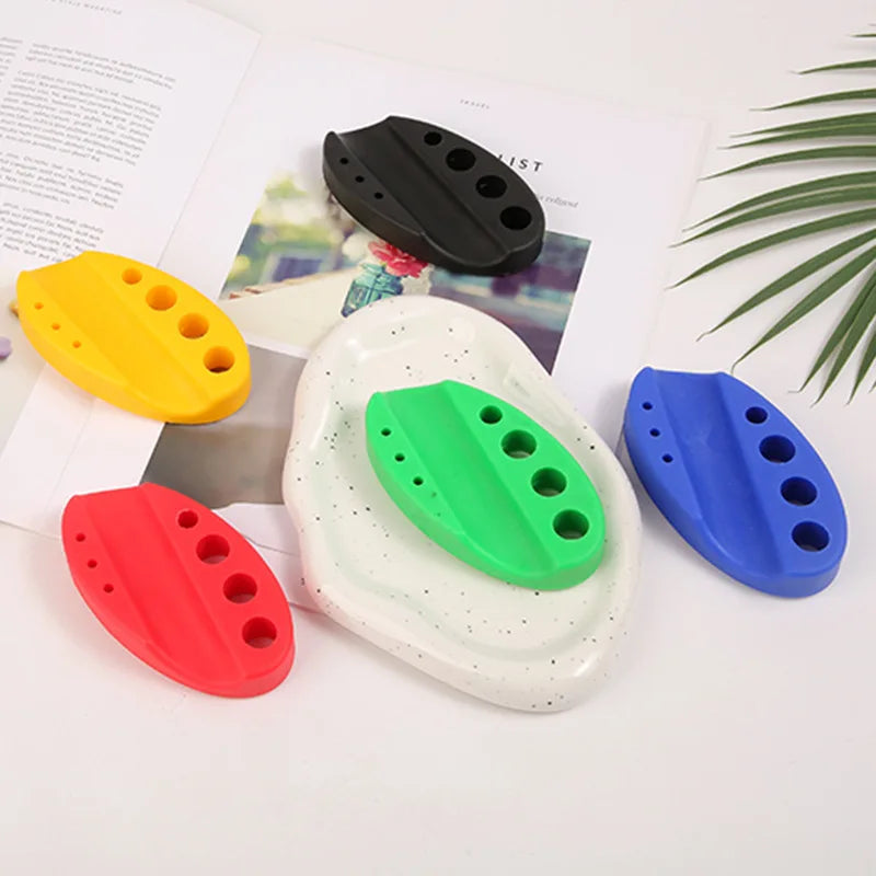 Oval Silicone Porta Cosmeticos Holder Stand For Microblading Pigment Ink Cup Machine Permanent Makeup Tattoo Accessories Supplie