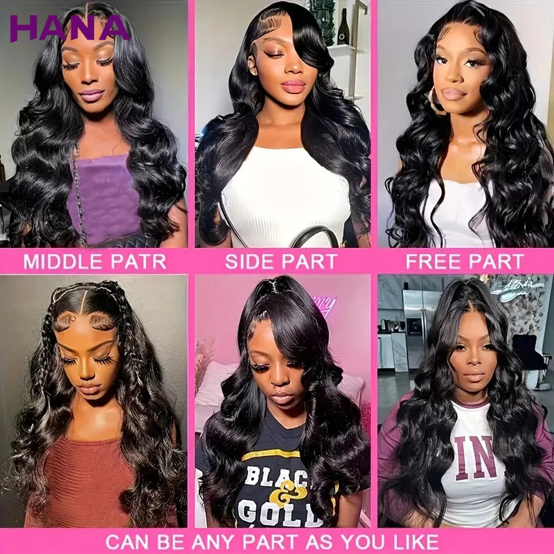 HD 13X4 13X6 Lace Frontal Wig Body Wave Remy Human Hair Wigs For Women Ash Blonde Gray Colored Pre-Plucked 5X5 Lace Closure Wig