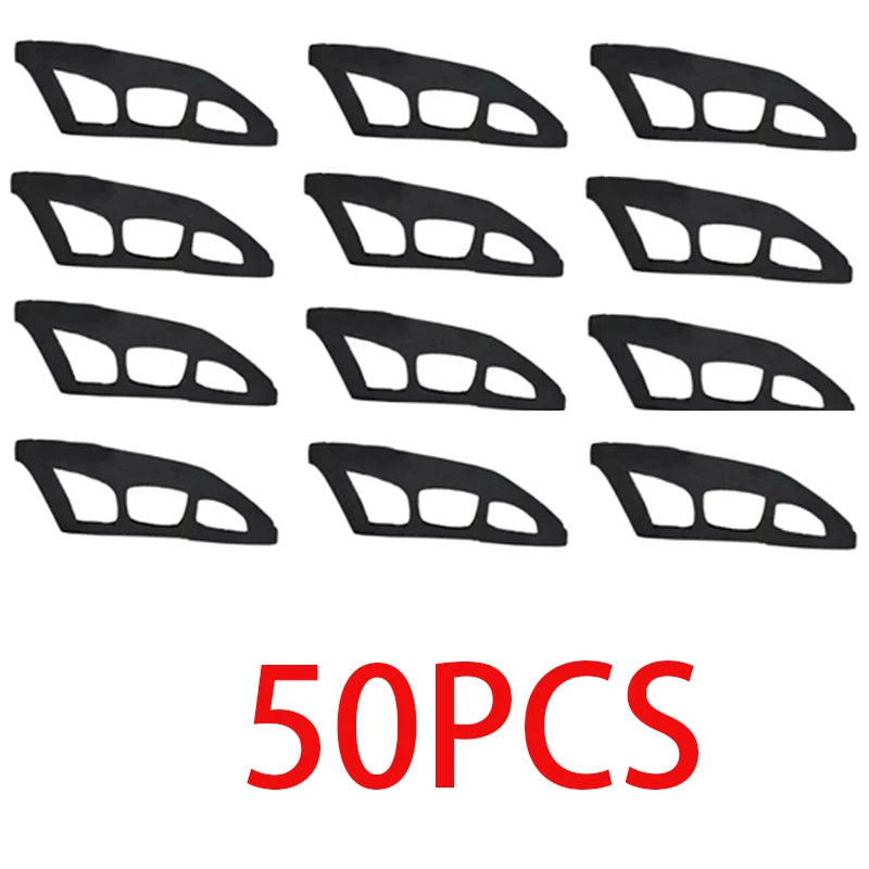 1-50PCs Female Eye Shadow Tool Multi-function Quick Eye Makeup Template Universal Eye Shadow Makeup Tool Suitable For Beginners