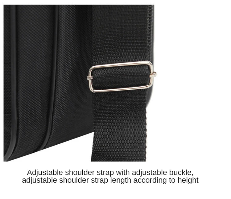 Oxford Cloth Laptop Bags Men Large Capacity Briefcase Business Travel Shoulder Pouch