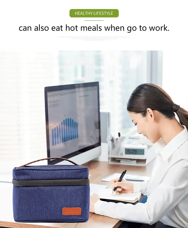 Lunch Bag Small Cooler Bag Protable Fridge Oxford Food Refrigerator Bag EVA Insulated Picnic Bags Isothermal Cooler Ice Box Bags