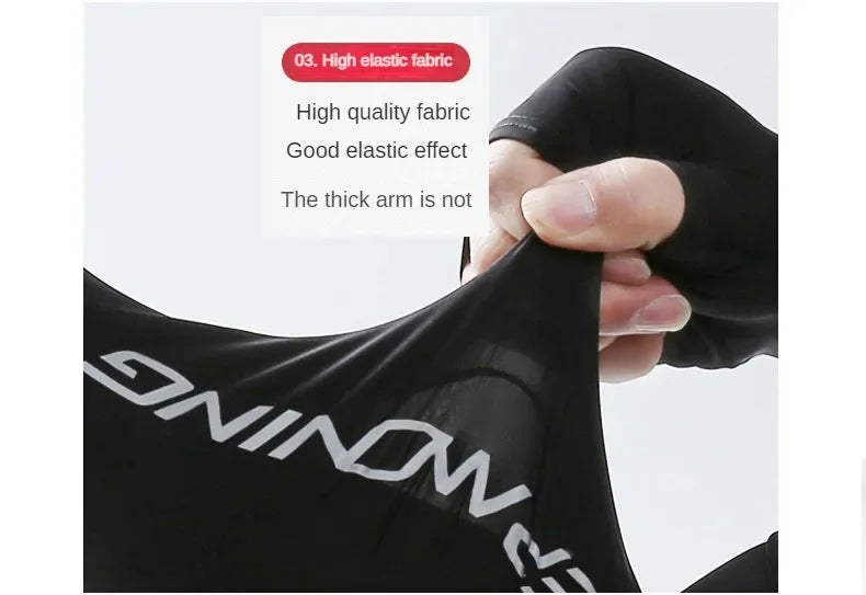 UV Protection Ice Silk Arm Sleeves – Cooling Cycling & Sports Sleeves for Men & Women