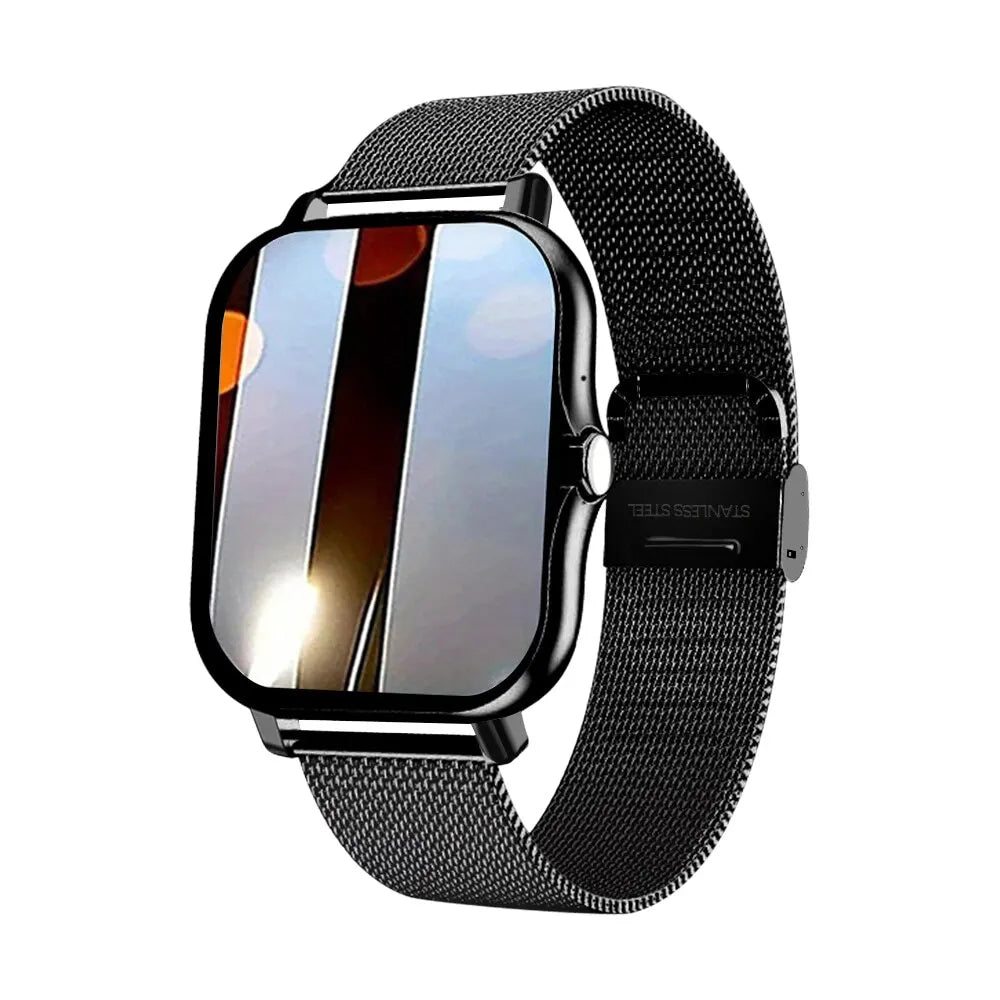 Bluetooth Call Smartwatch – 1.83" Sports Fitness Watch for Android & iOS