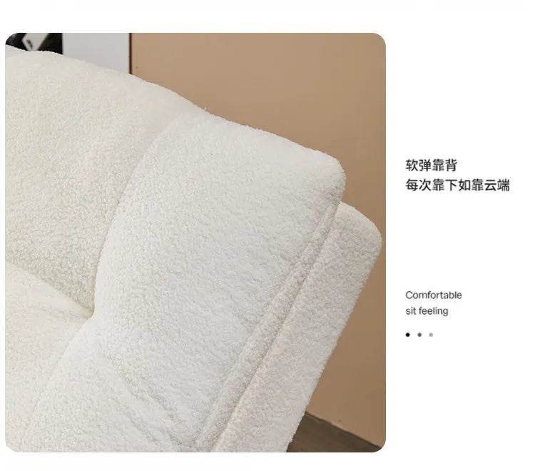 Italian Design Cushion Sofa – Comfortable Multifunctional Small Apartment Sleeper Sofa