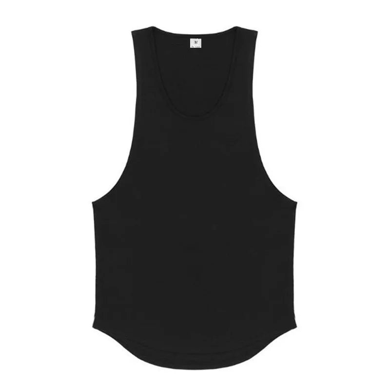Men's Bodybuilding Gym Stringer Tank Top – Muscle Fit Workout Vest