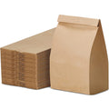 Paper Lunch Bags 50/100PCS Kraft Paper Sandwich Bags for Bread Snack Small Paper Grocery Bags Food Packaging Take Away Bag