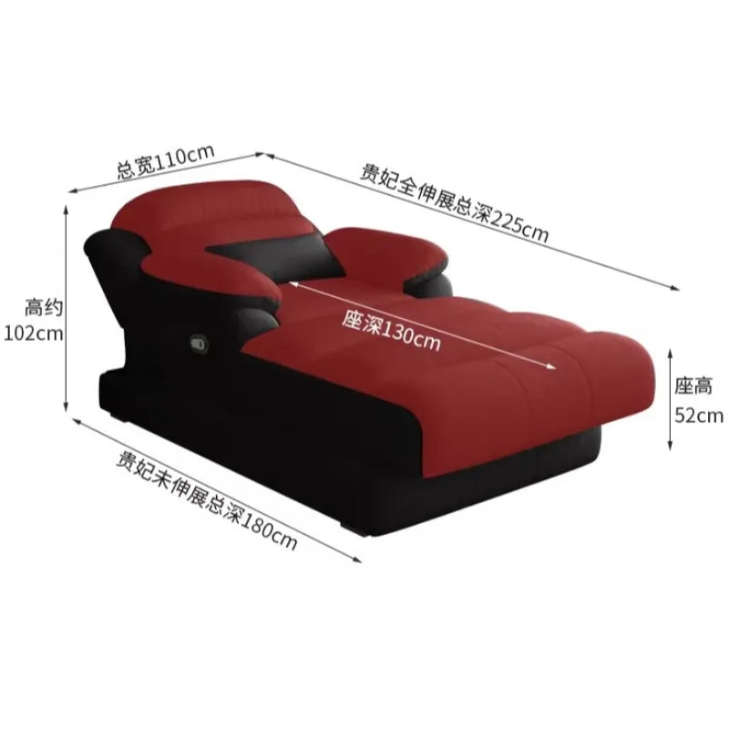Lounge Sleeper Sofa – Multifunctional Cinema Minimalist Relaxing Corner Sofa