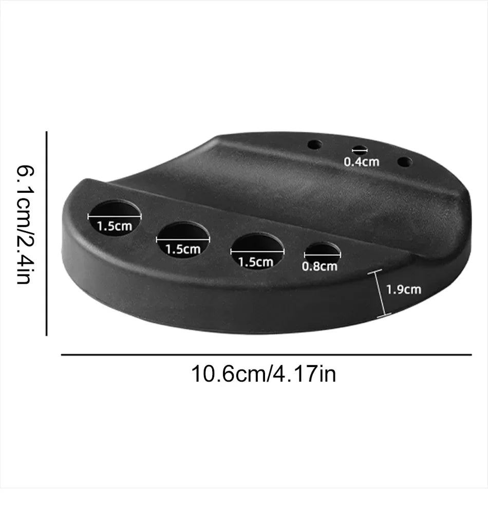Oval Silicone Porta Cosmeticos Holder Stand For Microblading Pigment Ink Cup Machine Permanent Makeup Tattoo Accessories Supplie