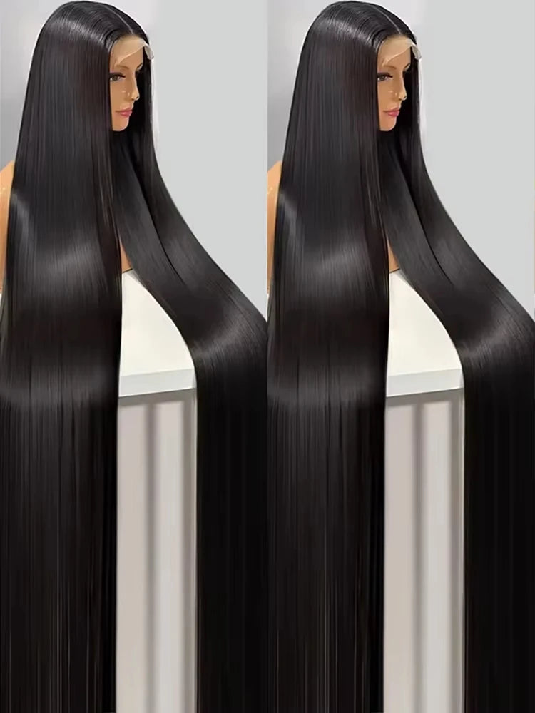 200 Density Straight Lace Front Wig Human Hair 13x4 HD Lace Front Wig for Women - Pre Plucked, Pre Cut, Bye Bye Knots