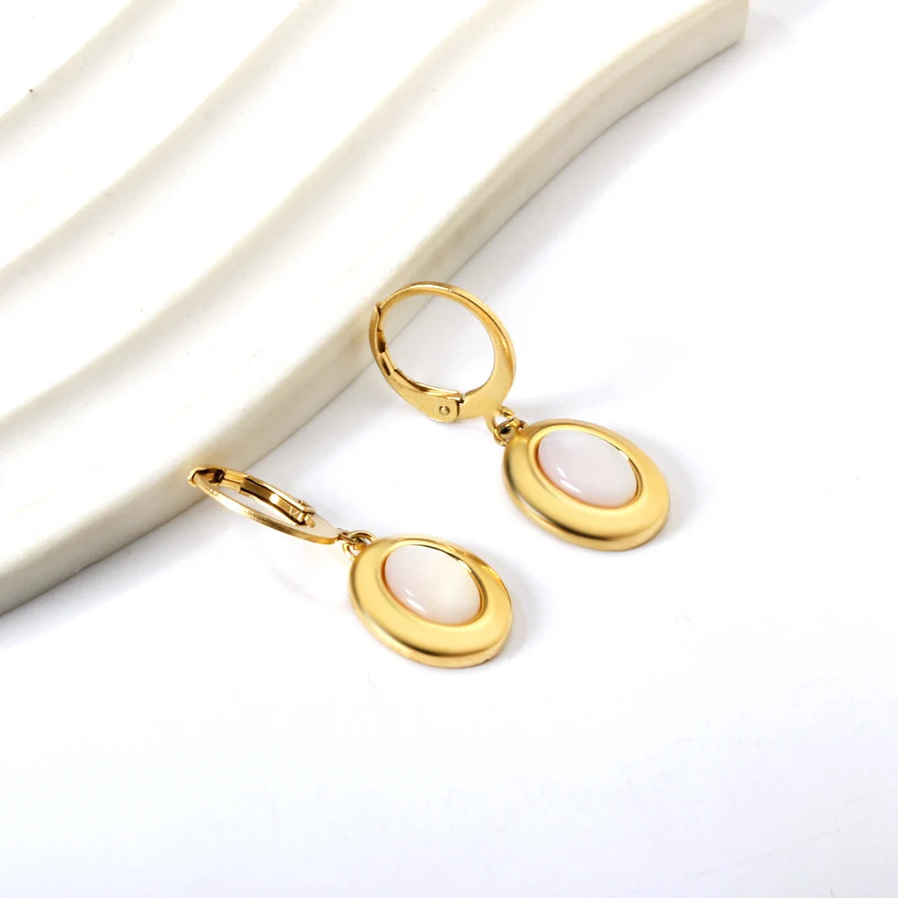 Luxury Heart Zirconia Jewelry Set – Elegant Necklace & Earrings for Women