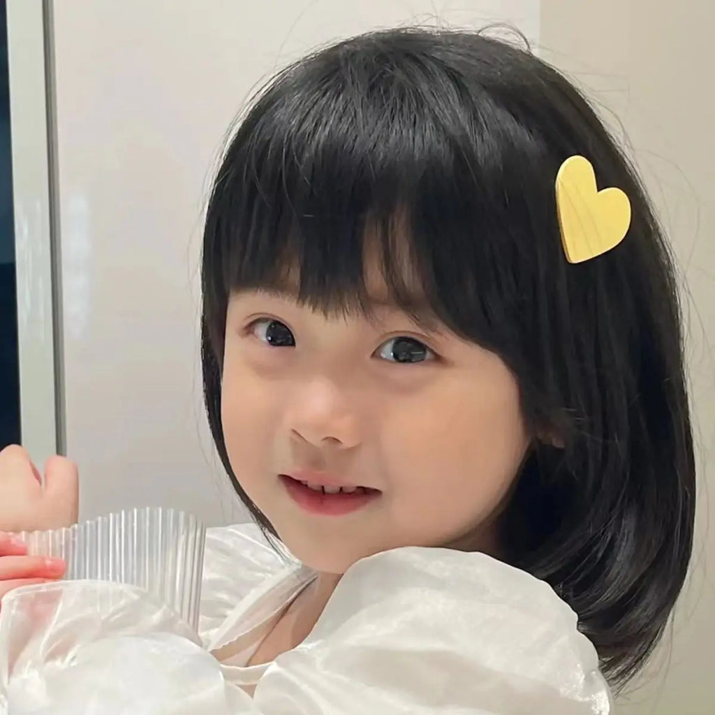 Child-like Breathable Head Covering Girls Medium Length Wig Rebirth Doll Hair Accessories Ornaments Kids Headdress Baby Headwear