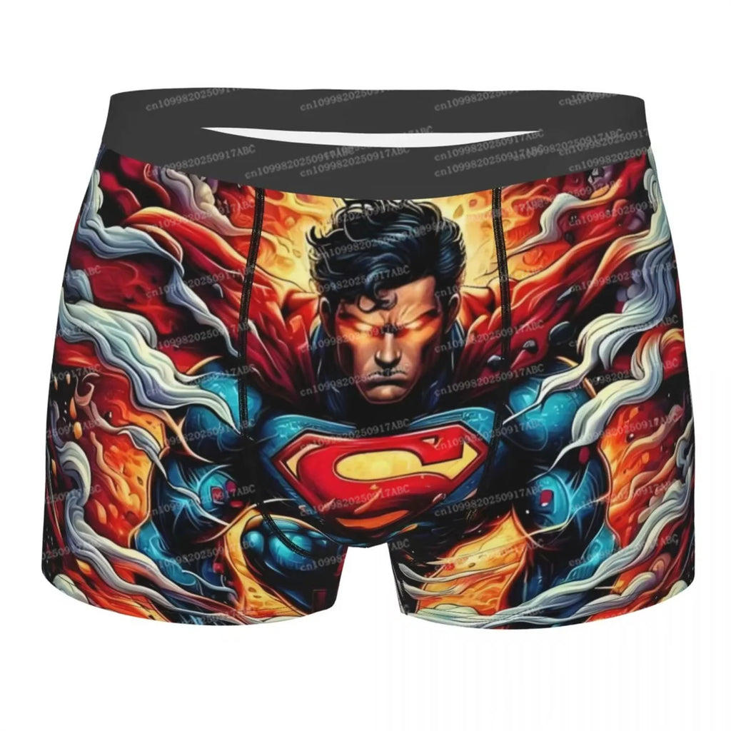 Iron Man Marvel Boxer Briefs – Funny Breathable Underwear for Men & Women