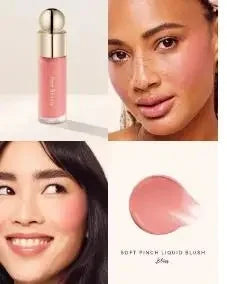Rare Beauty Liquid Blush – Silky Smooth High-Gloss Mirror Finish Makeup