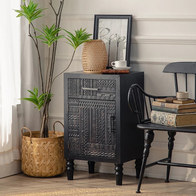 European Quality Living Room Cabinet – Premium Storage Display Unit