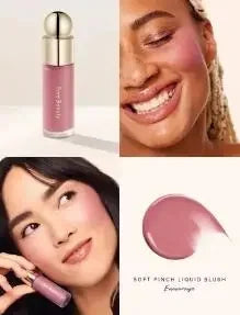 Rare Beauty Liquid Blush – Silky Smooth High-Gloss Mirror Finish Makeup