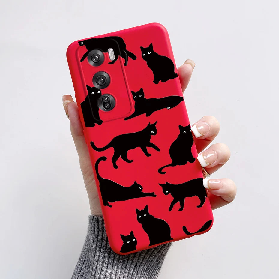 OPPO Reno 12 Pro 5G Phone Case – Cute Rabbit & Panda Soft Silicone Cover (CPH2629)