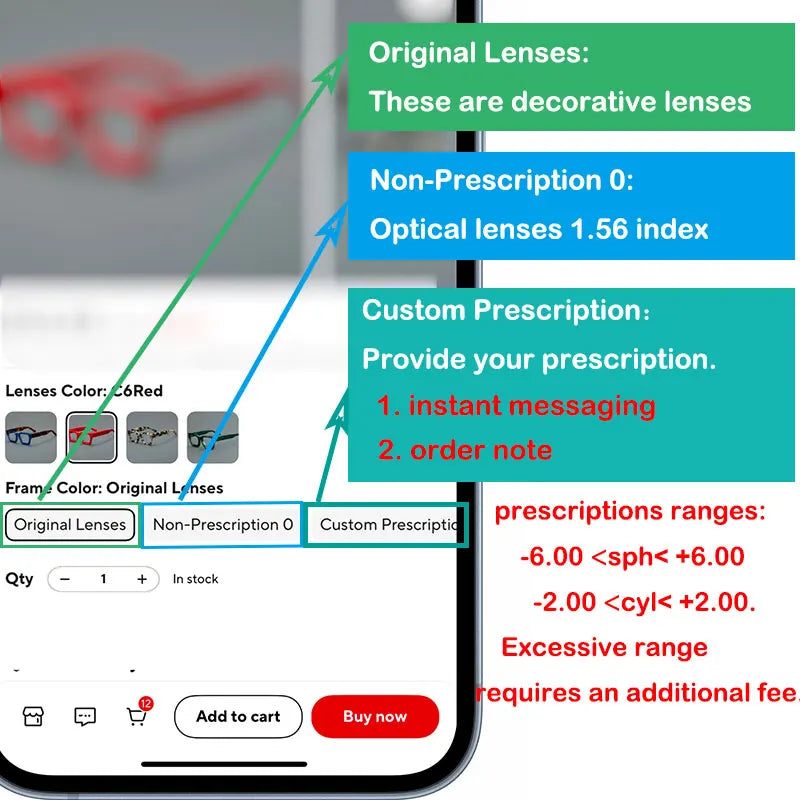 Oval Metal Spectacles Frames – Lightweight Eyeglass Frames for Men & Women