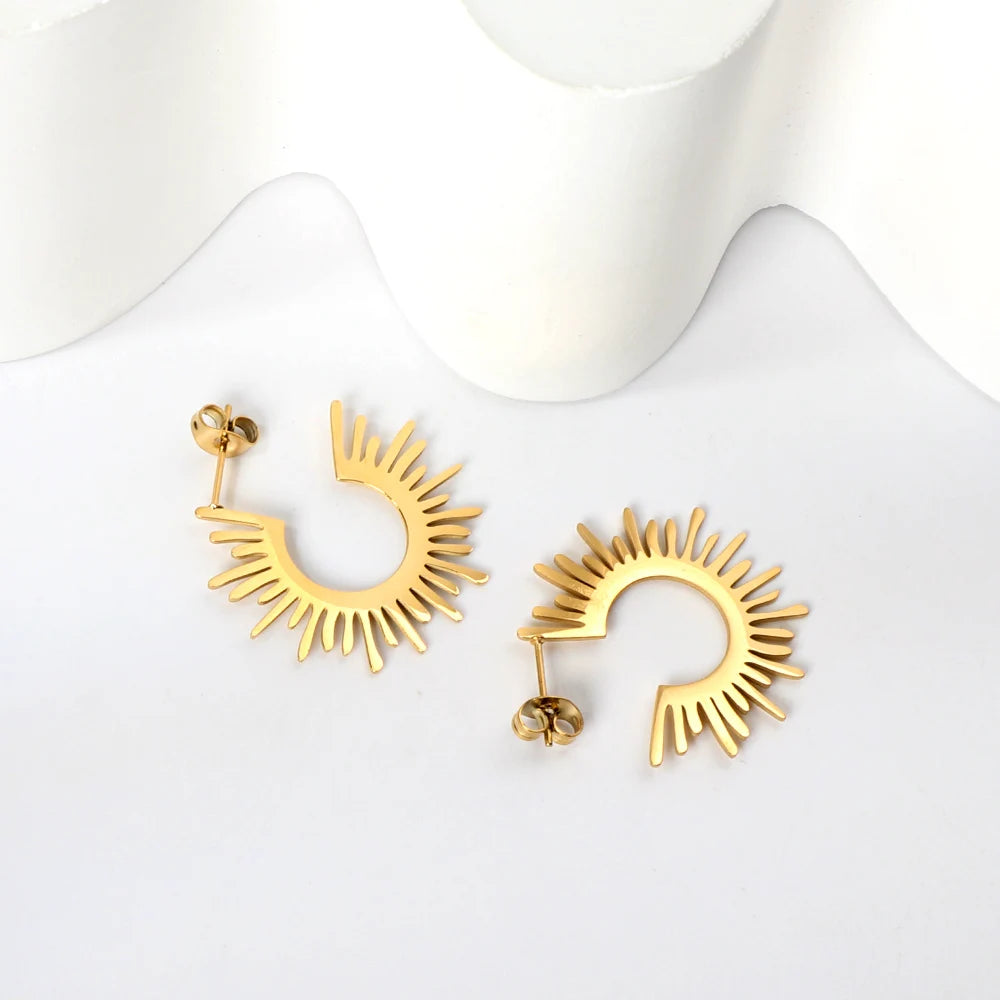 Luxury Heart Zirconia Jewelry Set – Elegant Necklace & Earrings for Women