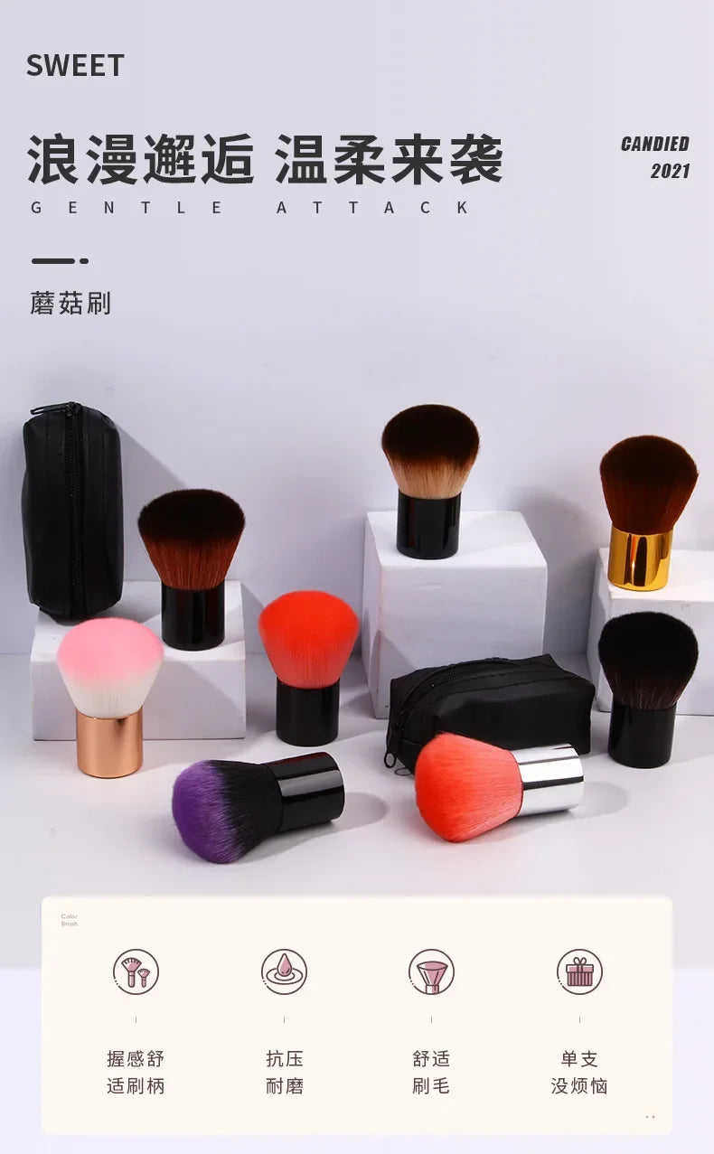Multi-Use Makeup Brush – Foundation, Blush, Concealer, Contour & Highlight Brush