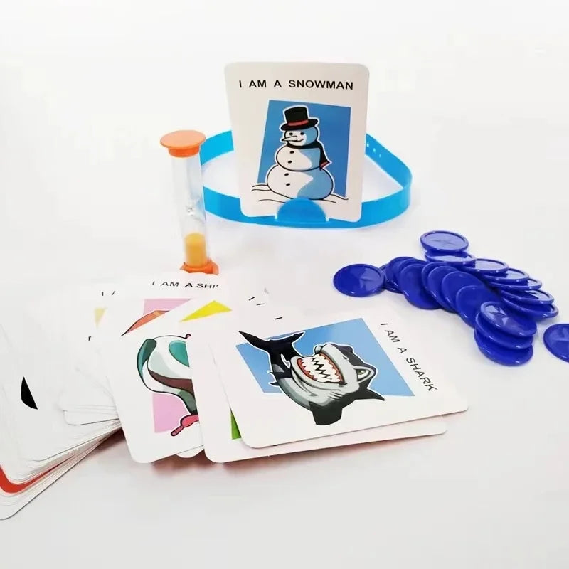 Kids Picture Guessing Board Game – Who Is It? Family Party Game for Children