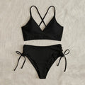 Sexy Bandage High Waist Brazilian Bikini Set – Women's Swimsuit