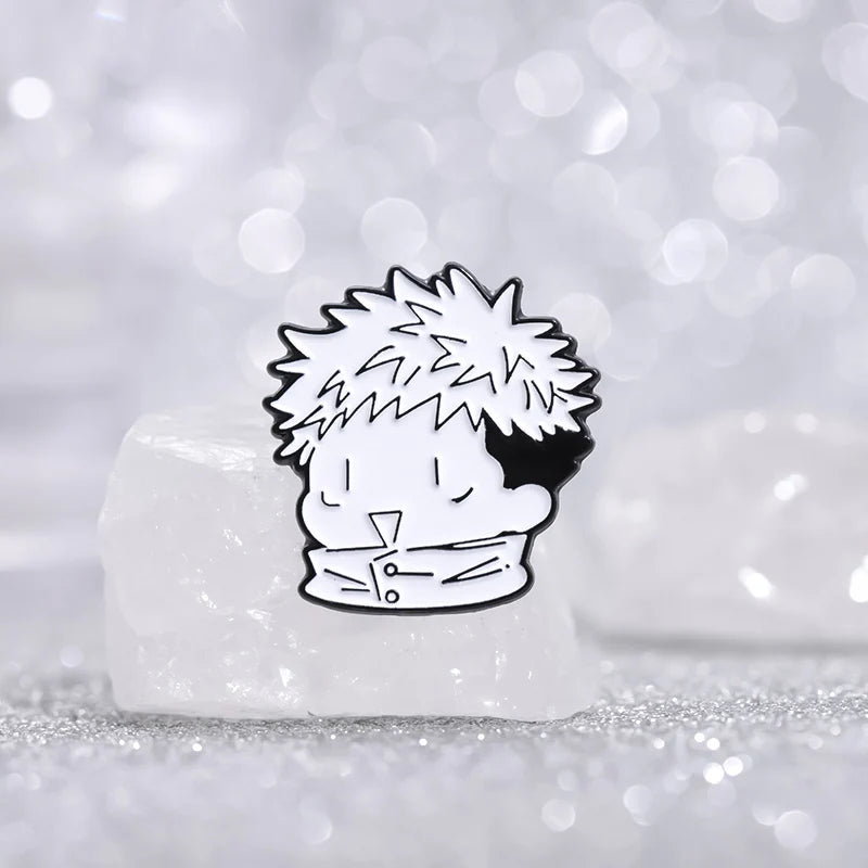 Cartoon anime characters Enamel Pins Custom Q version image Brooches Lapel Badges Cartoon Punk Jewelry Gift for  Friends