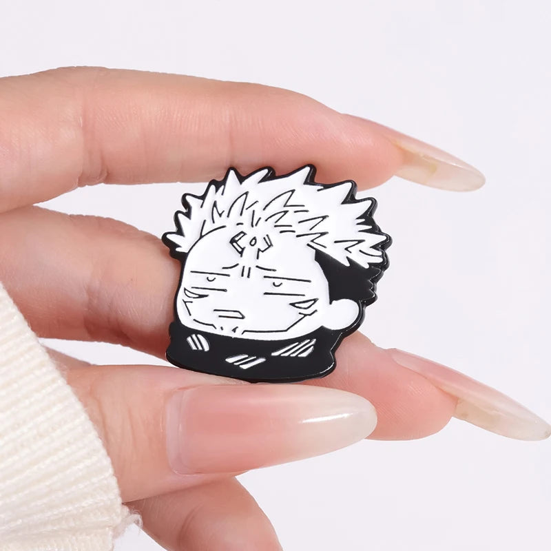 Cartoon anime characters Enamel Pins Custom Q version image Brooches Lapel Badges Cartoon Punk Jewelry Gift for  Friends