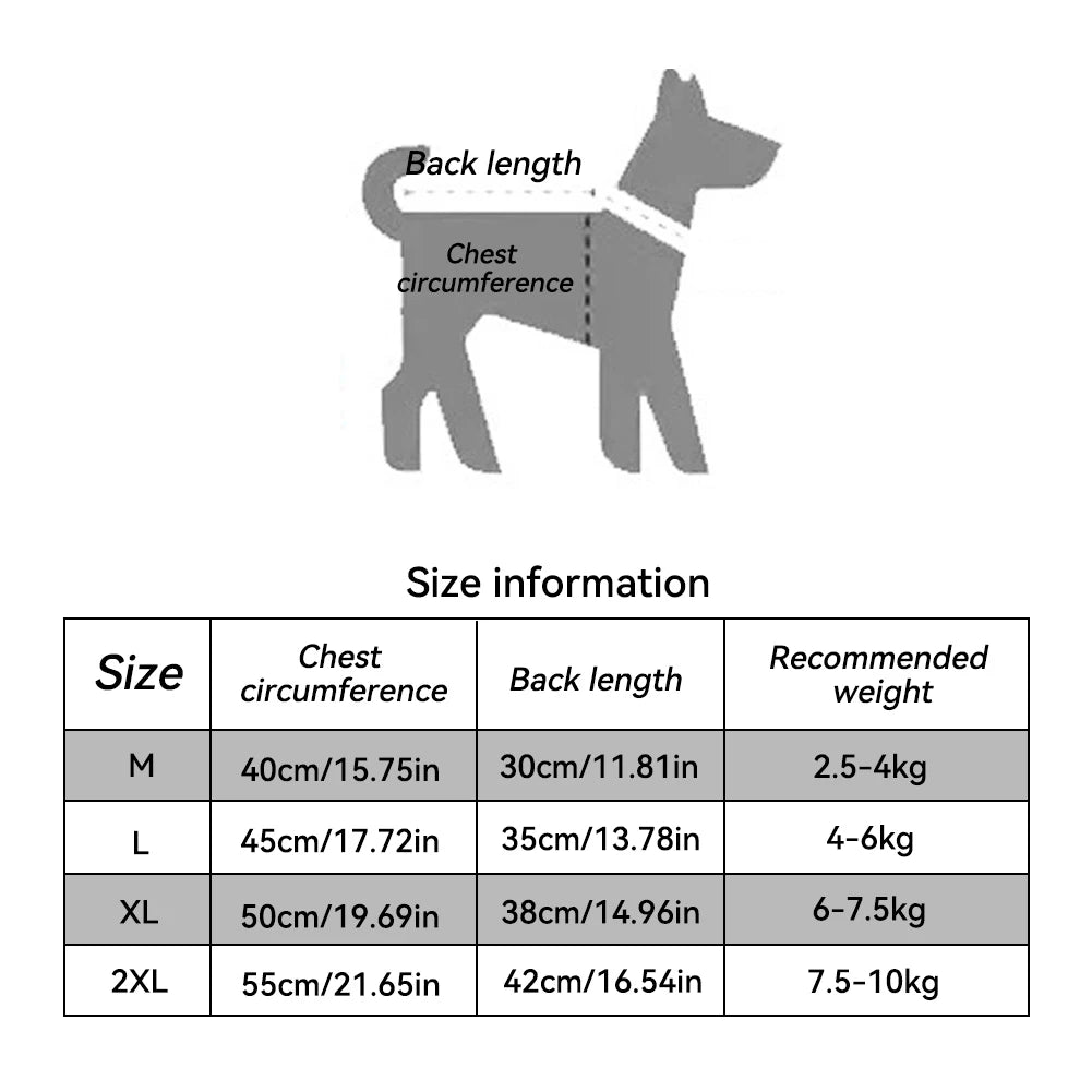 2.5-35kg 1Pc Soft Flannel French Bulldog Clothes Pajamas Warm Vests Winter Cat Coat Pet Warm Clothes For Small Medium Large Dogs