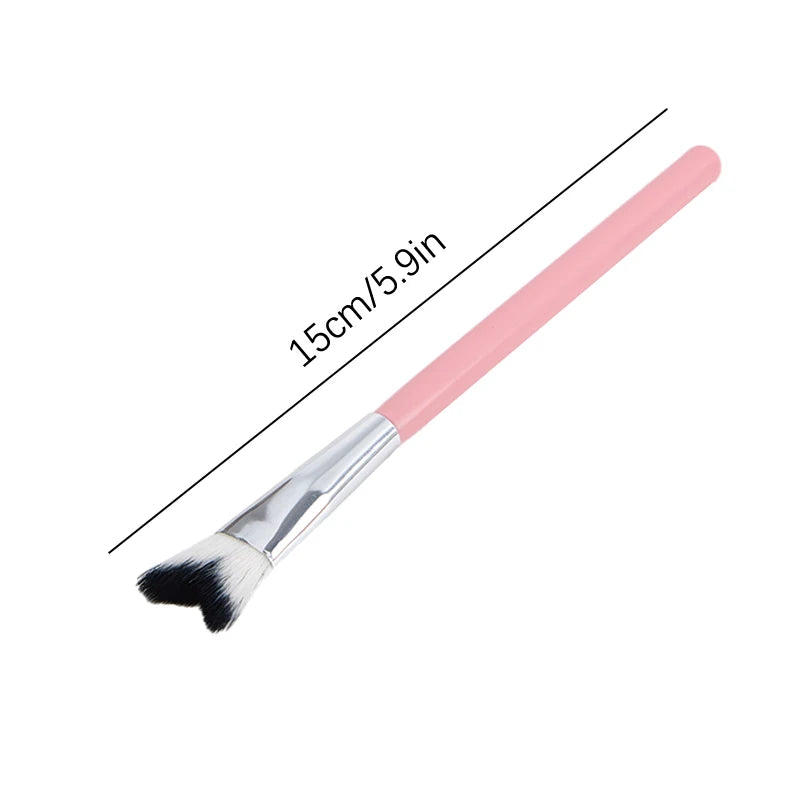 Nose Shadow & Angled Contour Makeup Brush – Professional Blending Brush for Face