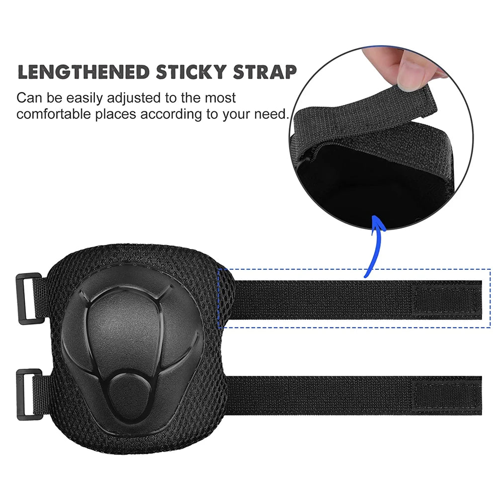 Kids Knee Pads & Elbow Pads Set – Protective Safety Gear for Children Ages 3–7