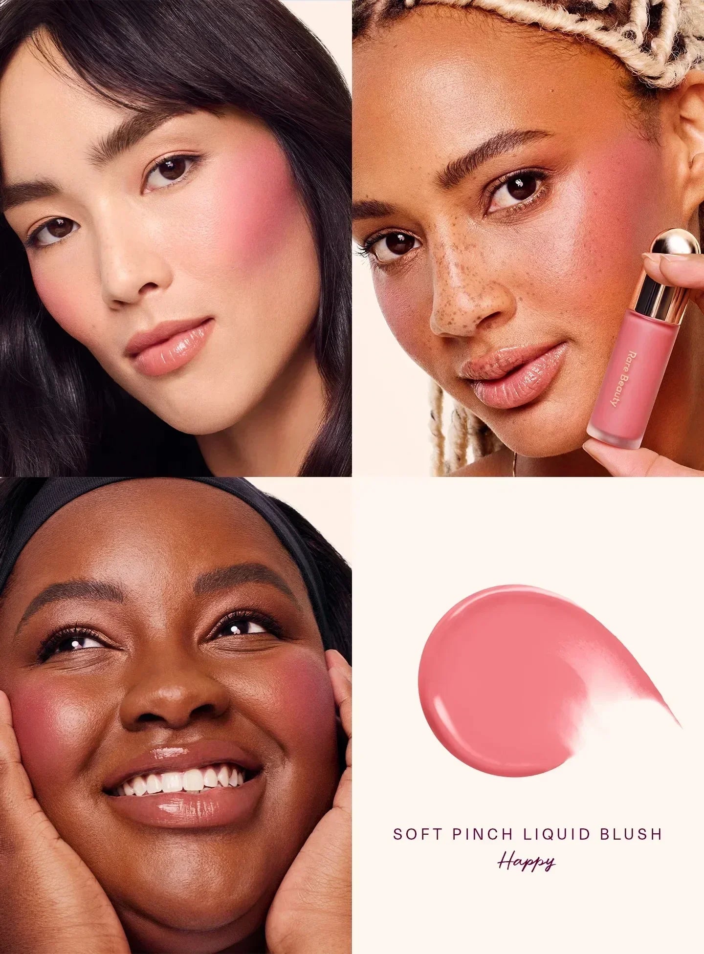 Rare Beauty Liquid Blusher – Highlight, Contour, Bronzer & Lip Gloss Collection