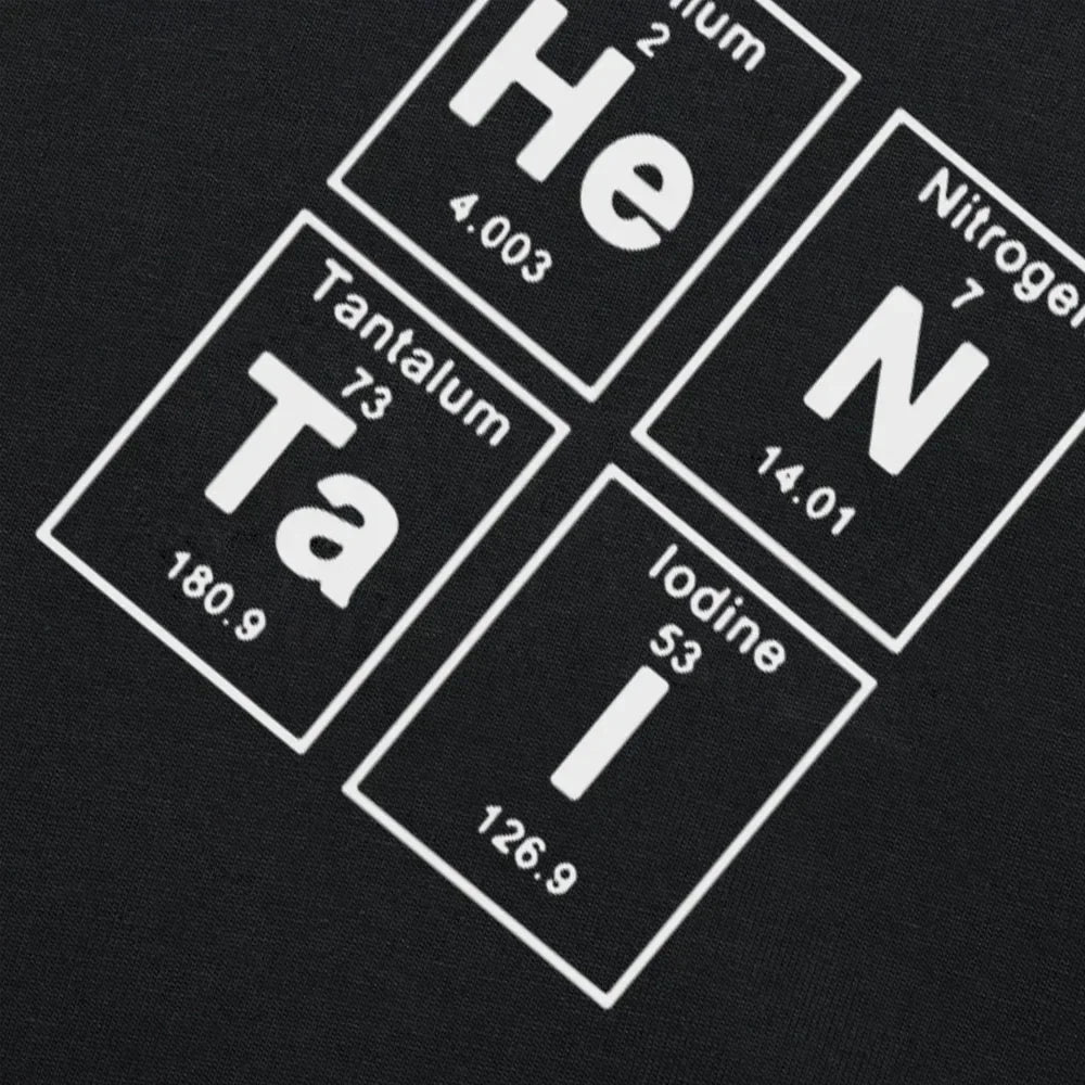 Funny Periodic Table Graphic T-Shirt – Novelty Science Humor Tee for Men & Women