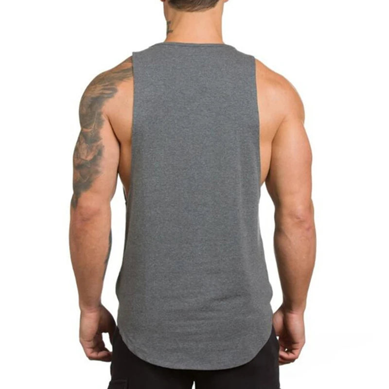 Men's Bodybuilding Gym Stringer Tank Top – Muscle Fit Workout Vest
