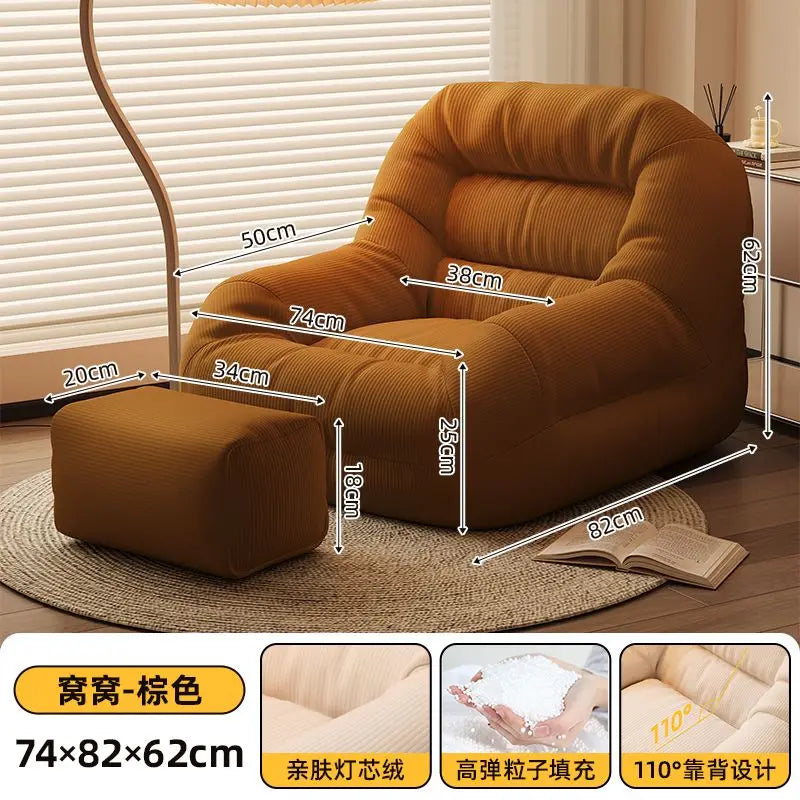 Breathable Multifunctional Compressed Sofa – Soft Strong Support Living Room Sofa
