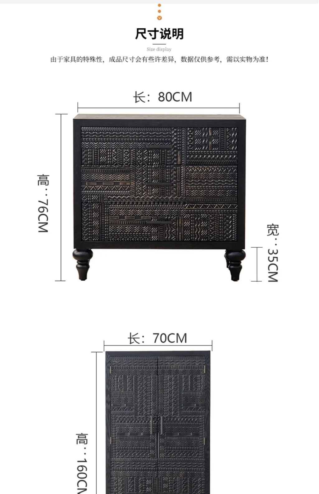 European Quality Living Room Cabinet – Premium Storage Display Unit