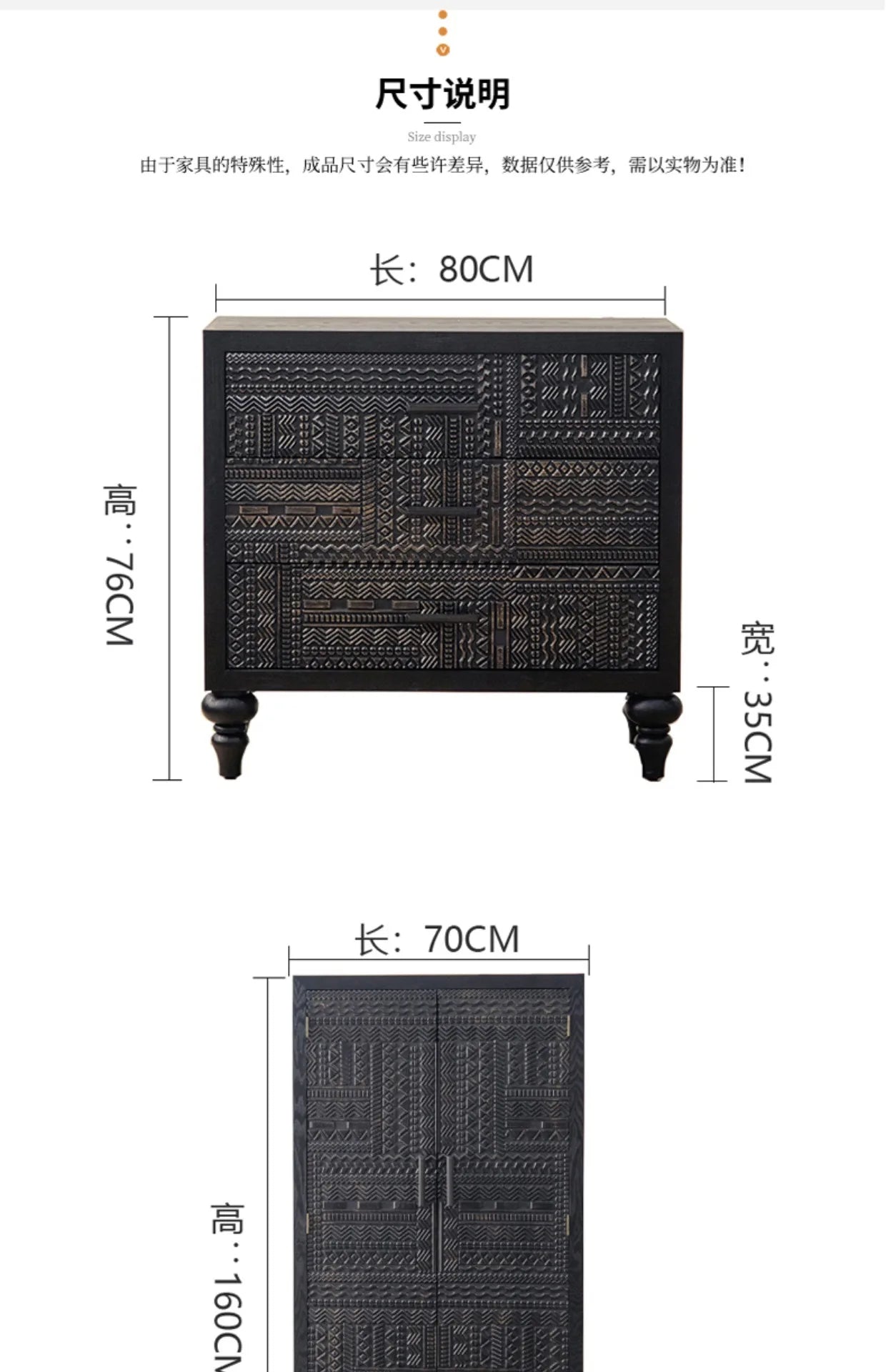 European Quality Living Room Cabinet – Premium Storage Display Unit