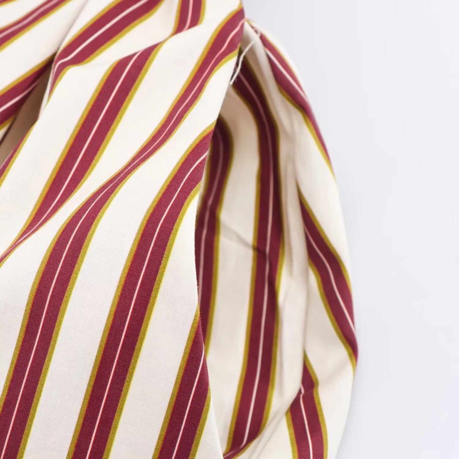 Women's clothing new autumn 2025 European and American fashion temperament casual striped shirt style dress