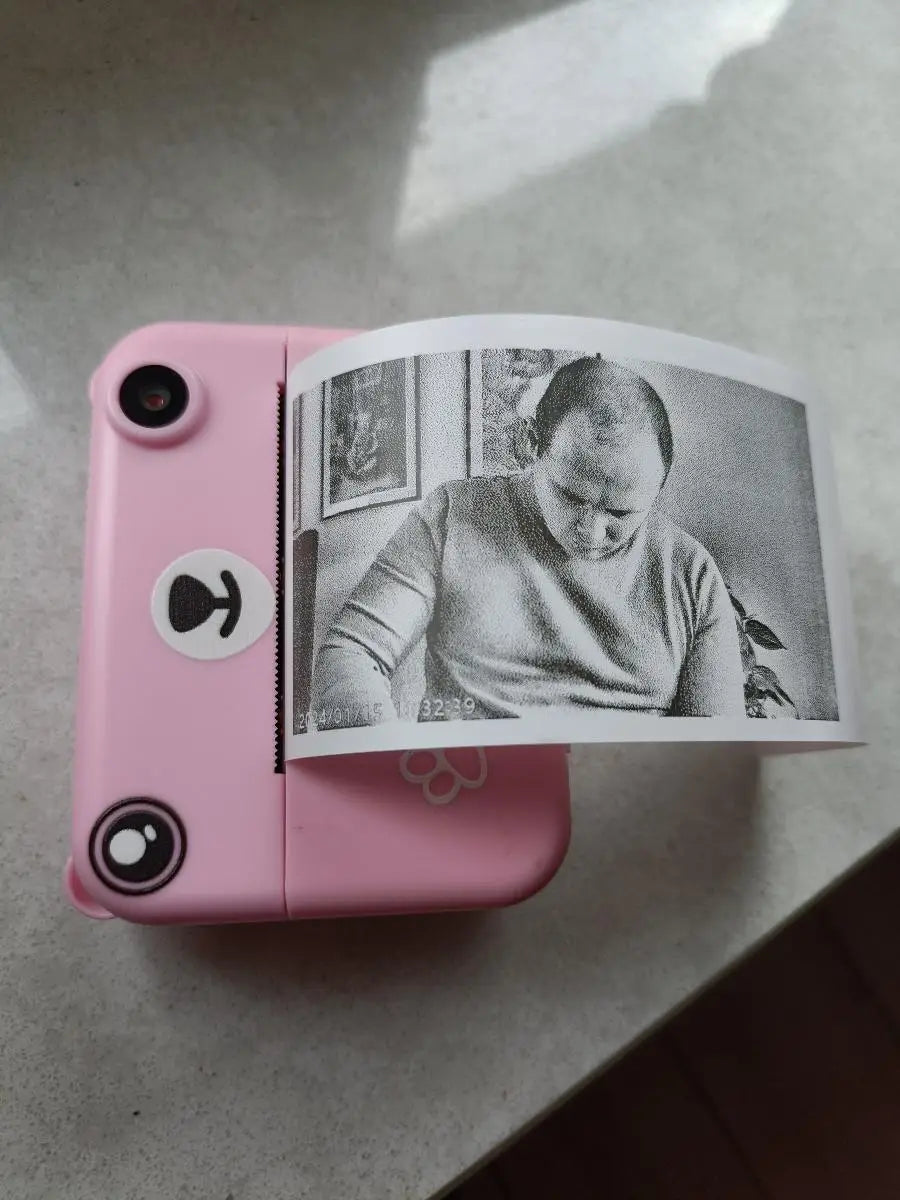 Kids Digital Camera – 1080P HD Instant Print Photo with Video Recorder & Mini Thermal Printer