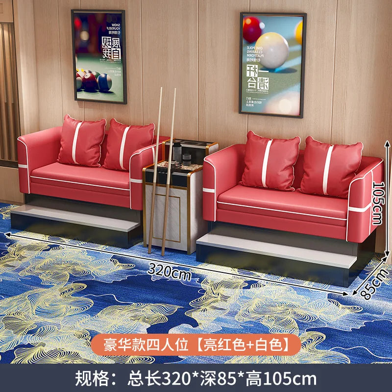 Economic Lounge Double Sofa – Luxury Minimalist Elegant Cushion Sofa for Living Room